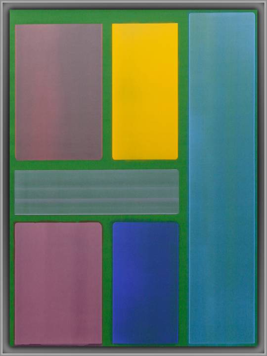 YELLOW KEY ON GREEN, 2022