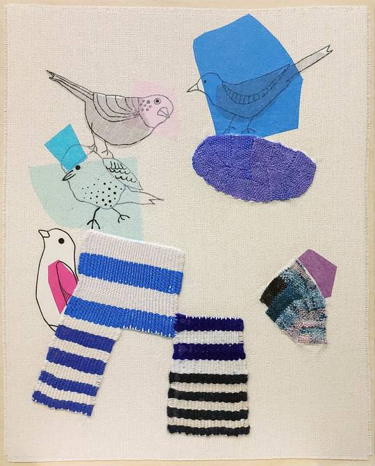 Blue, White + Birds, 2022
