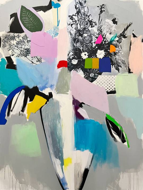 Bouquet (Pink + Blue + White), 2023