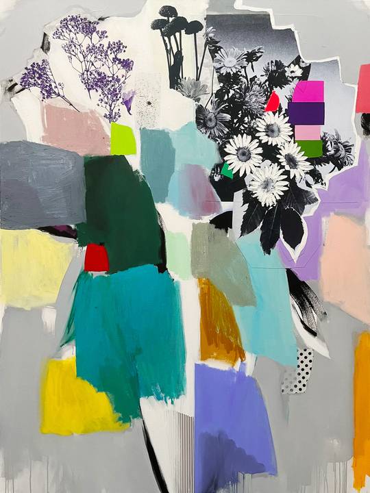 Bouquet (Rainbow + White Flowers), 2023