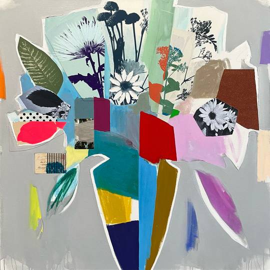 Bouquet (Colour Block + Postcards) I, 2023