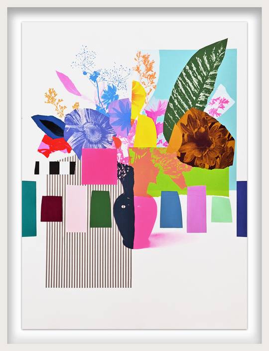 Paper Bouquet (Pink Square), 2023
