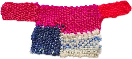 Red and Pink Sweater, 2022