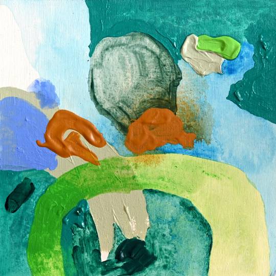 Rabbits contemplating glaciers in early spring (Atmospheric Colour Study), 2023