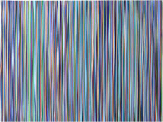 3 TEAL BARS (SUN BURST), 2024