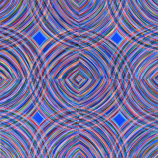 CLOSED ROND (Ultra Blu), 2024