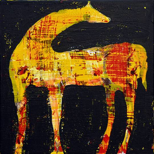 Tartan Horse #2, 2025