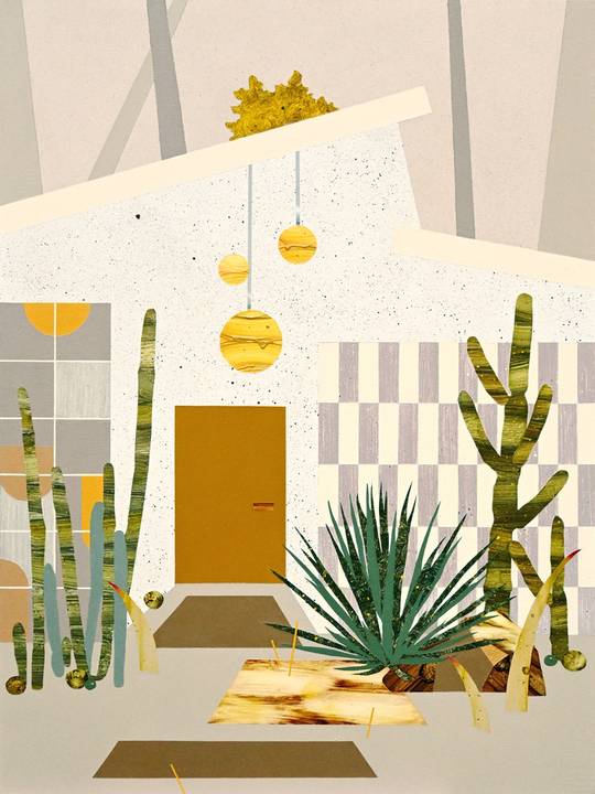 Garden Harmonies - Palm Spring Home, 2025