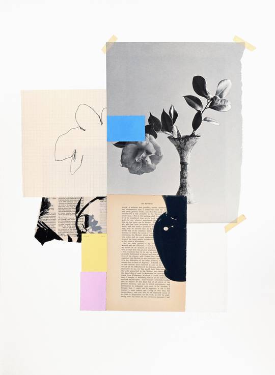 Deconstructed Bouquet (blue + yellow + pink), 2026