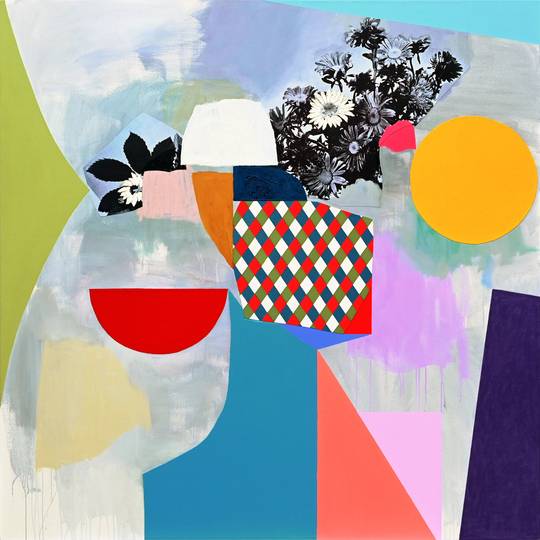 Deconstructed Bouquet (yellow sun), 2025