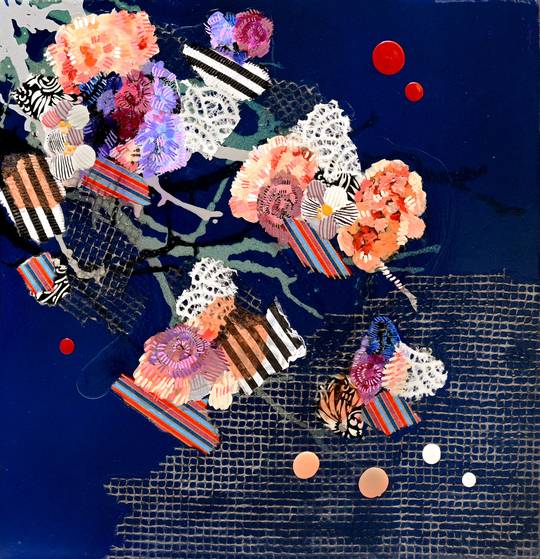Deep Blue Floral, 2026