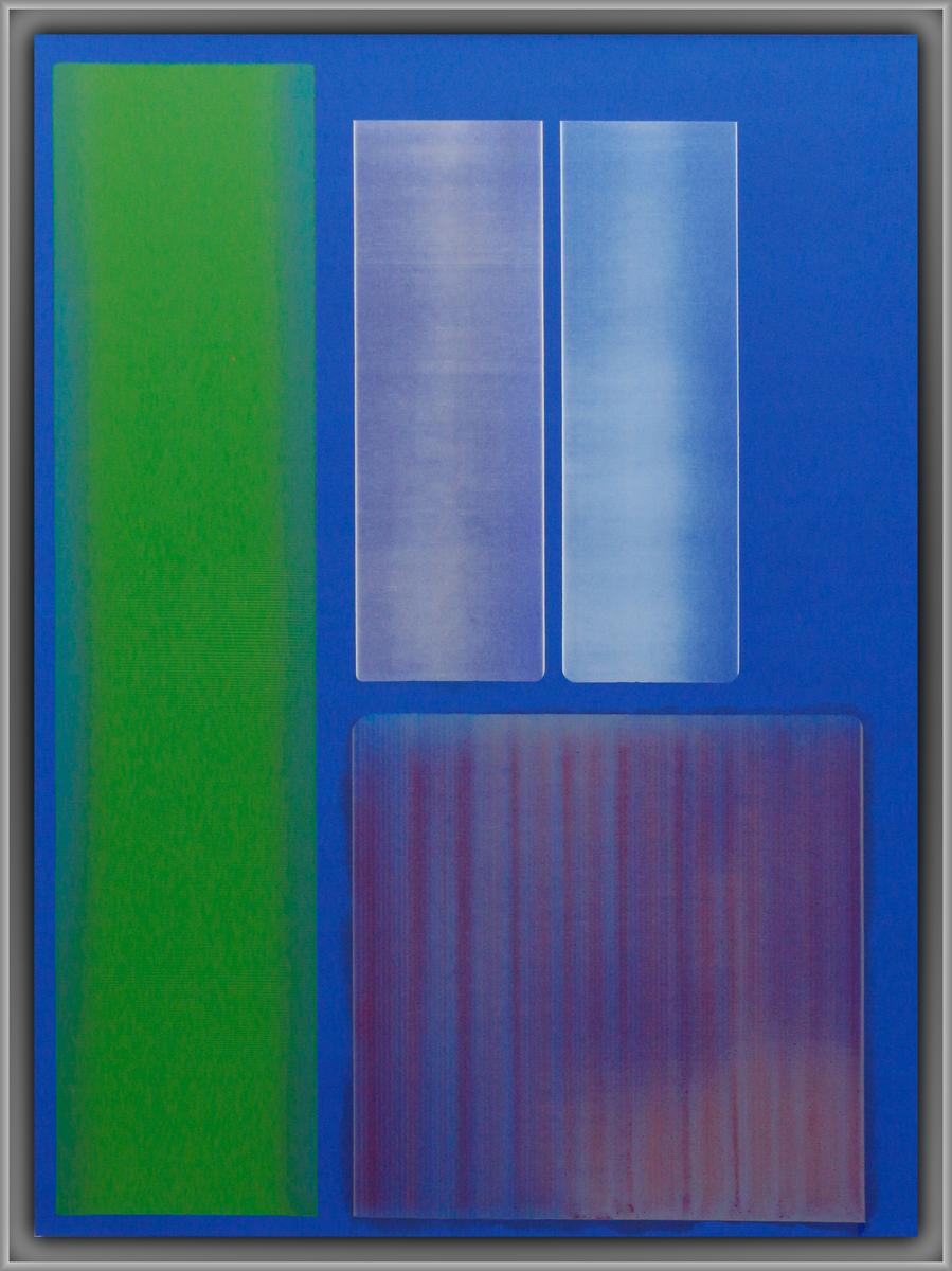 PROGRESSION ON BLUE, 2022