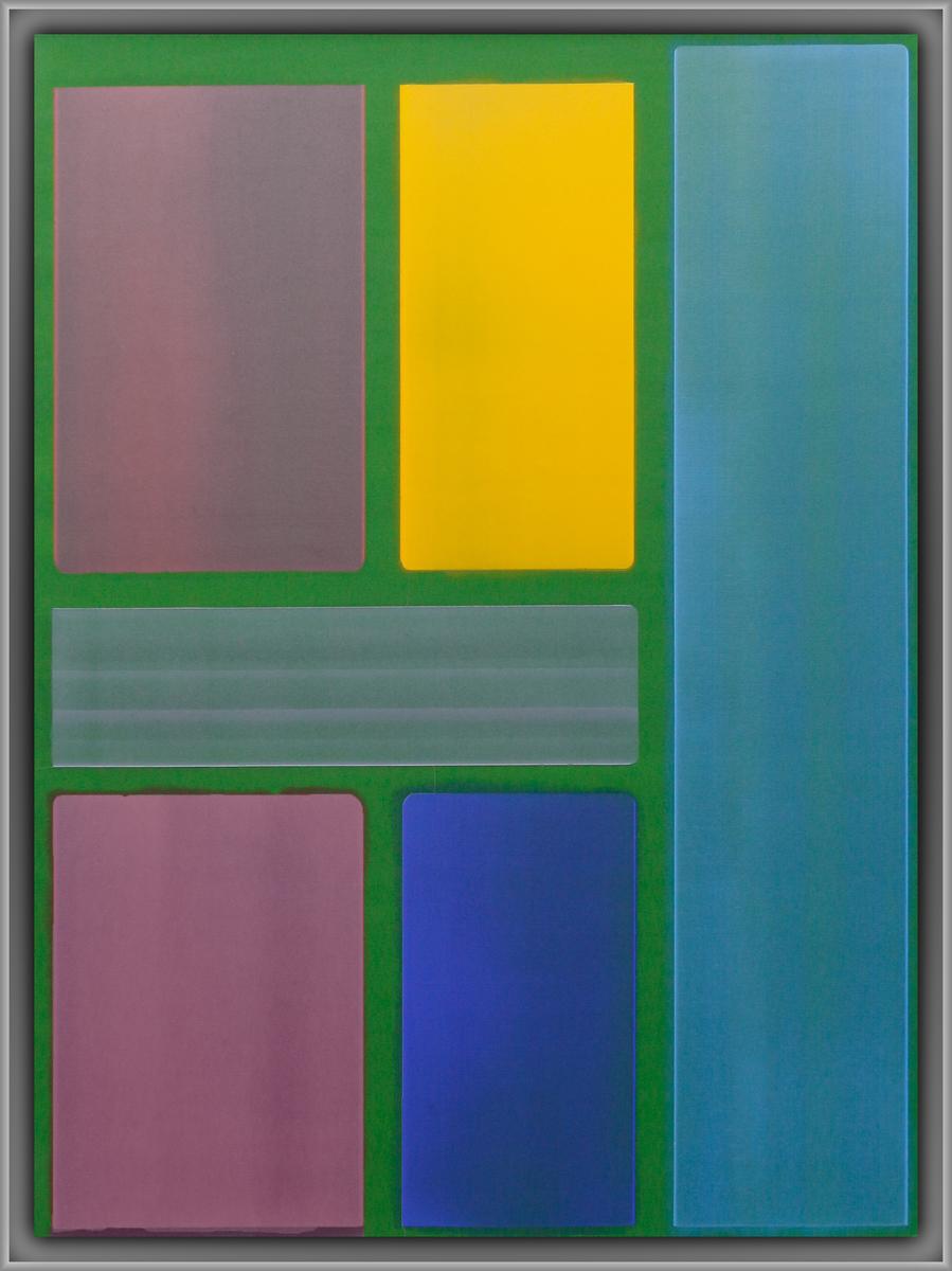 YELLOW KEY ON GREEN, 2022