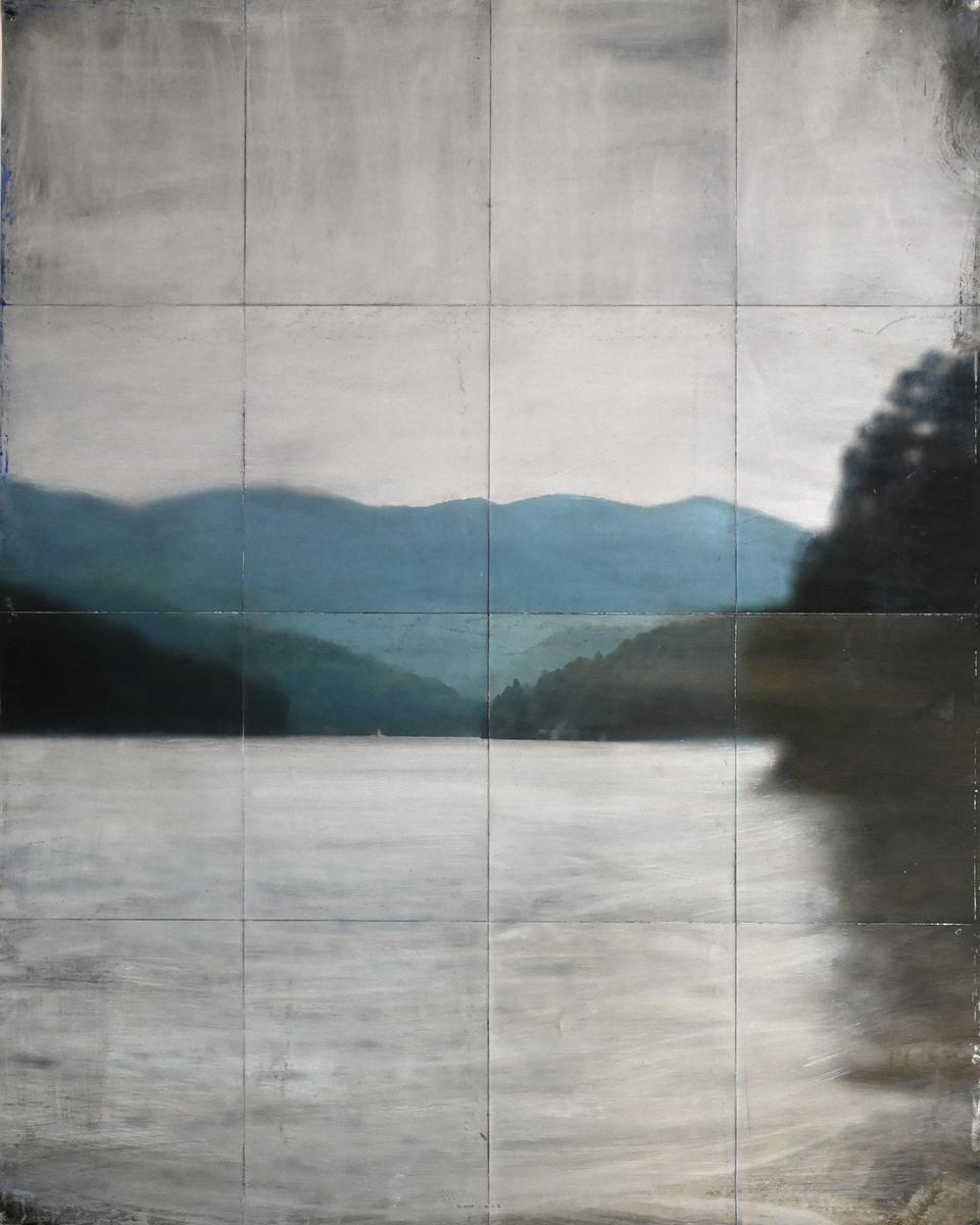STUDY FOR LAKE SWIMMING VI, 2020