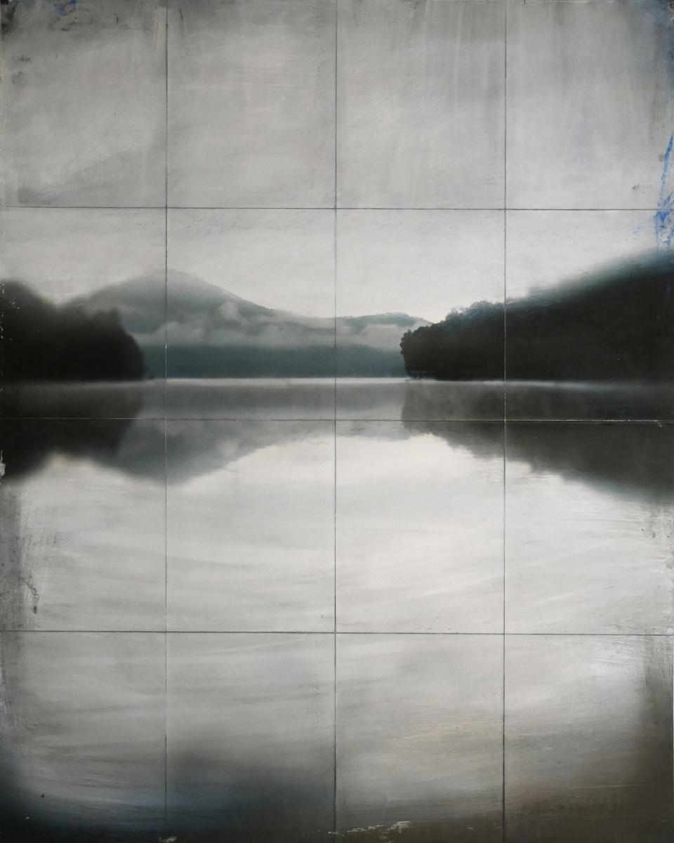 STUDY FOR LAKE SWIMMING V, 2020, image 3