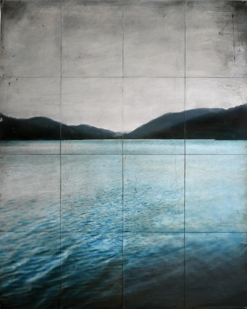 STUDY FOR LAKE SWIMMING III, 2020