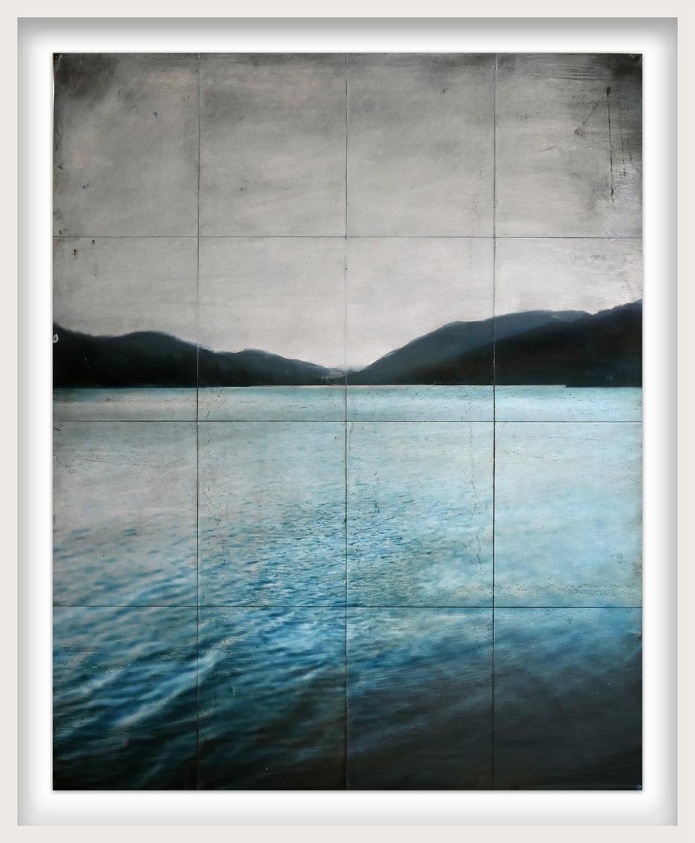 STUDY FOR LAKE SWIMMING III, 2020, image 2
