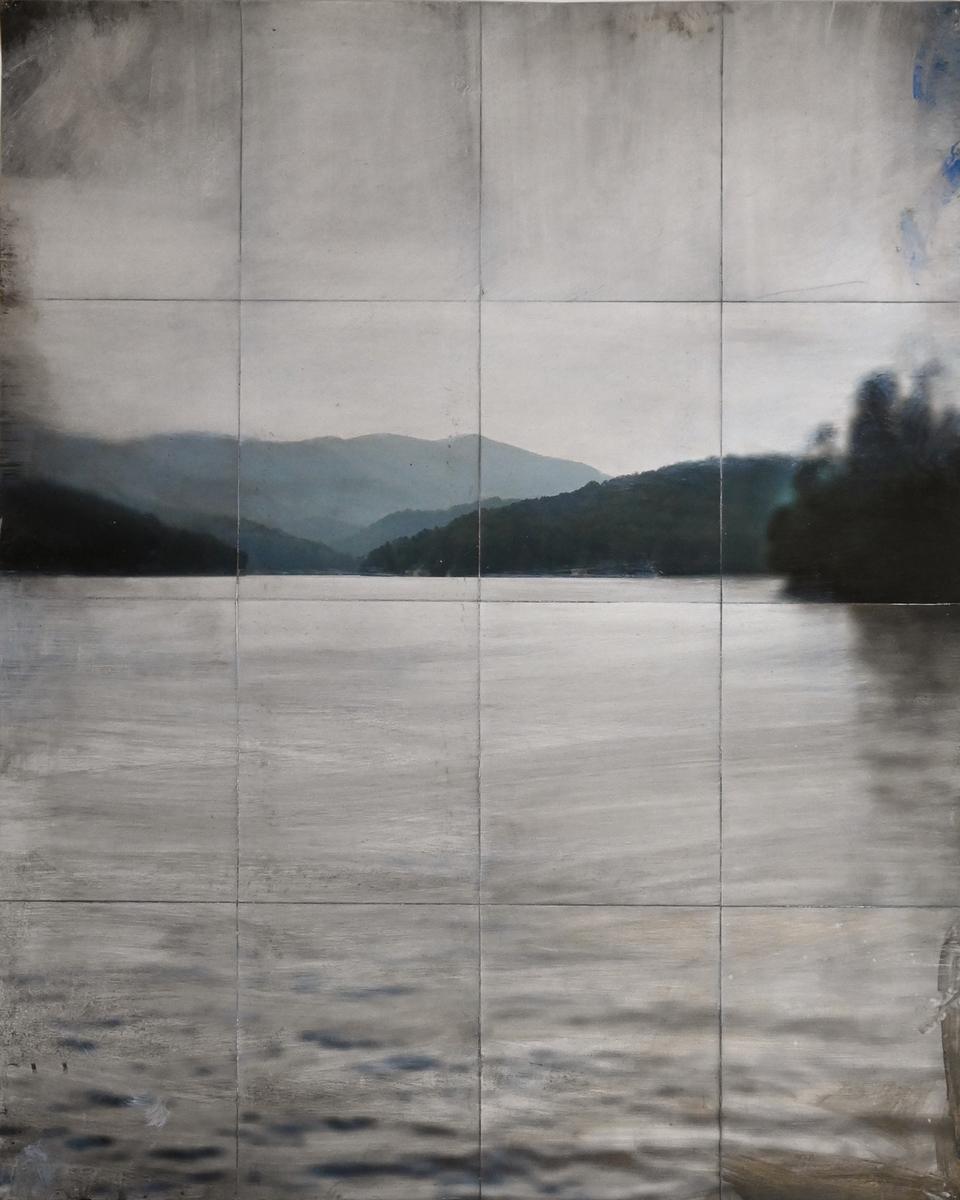 STUDY FOR LAKE SWIMMING I, 2020