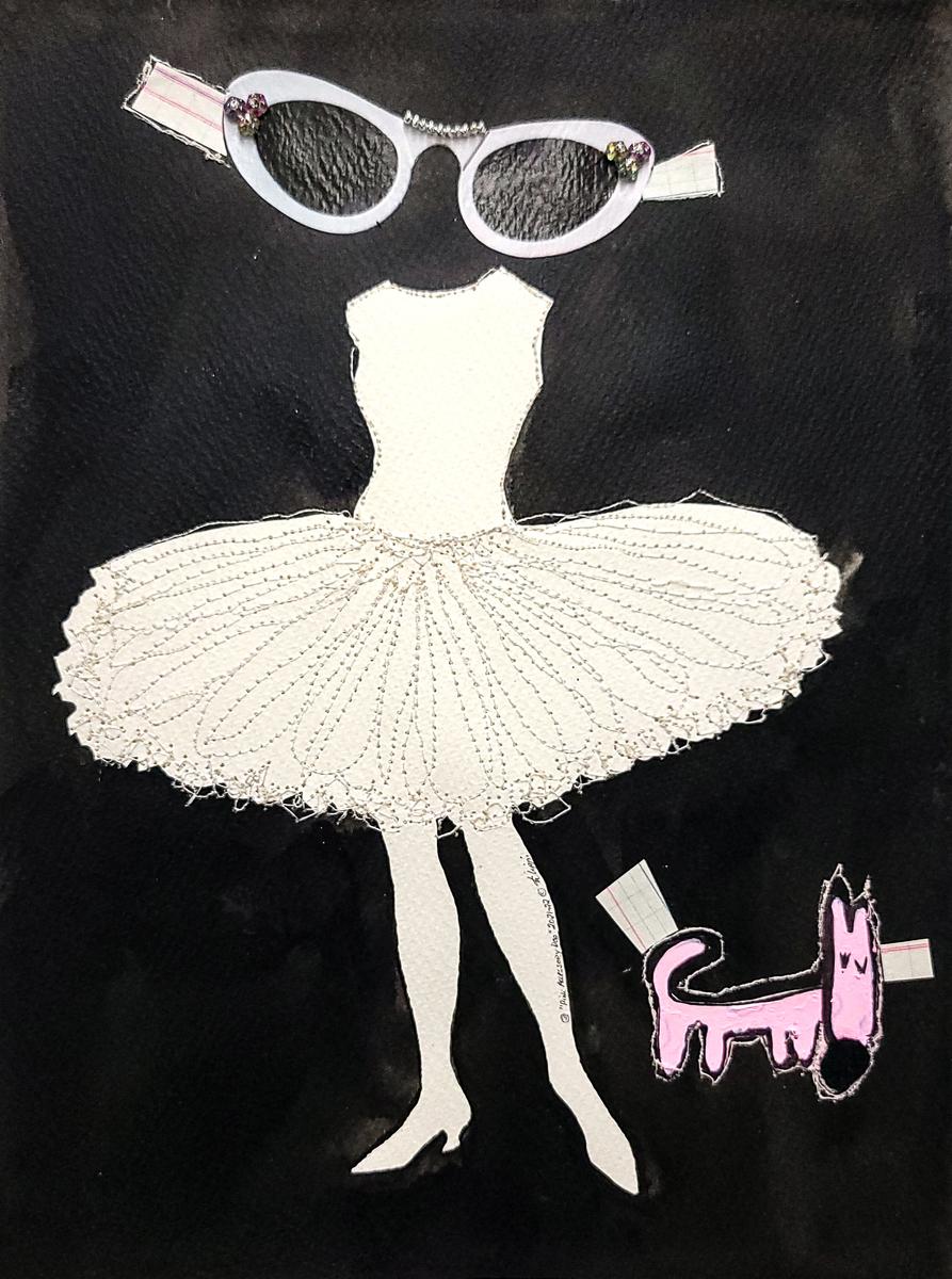 Pink Accessory Dog, 2022, image 2