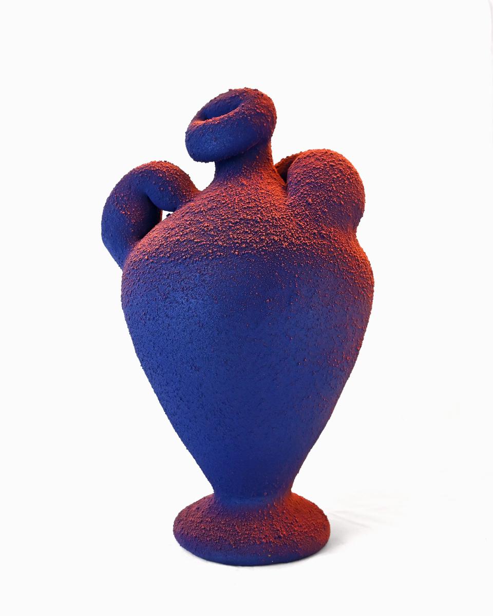 Blue & Orange Amphora, 2023