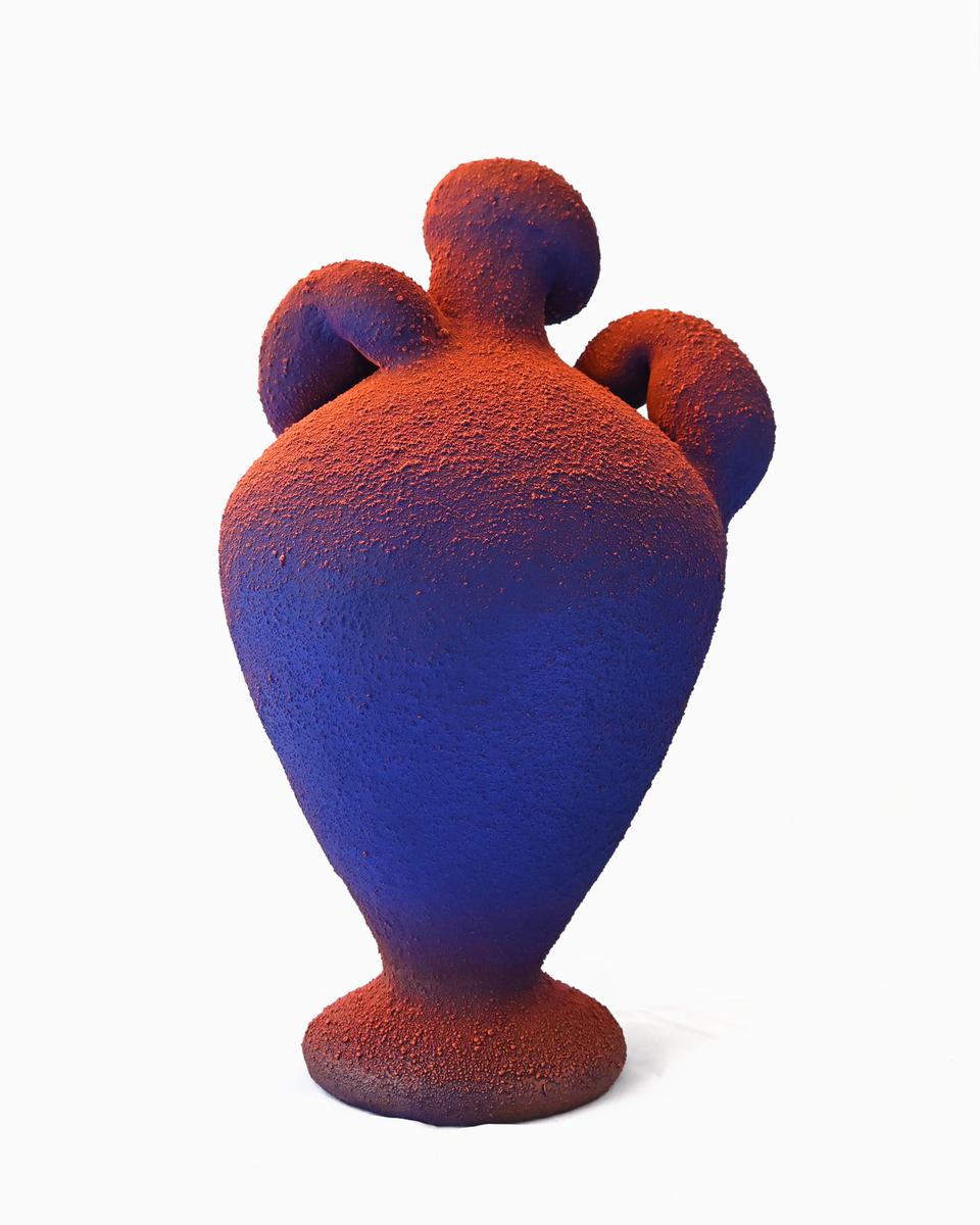 Blue & Orange Amphora, 2023, image 3