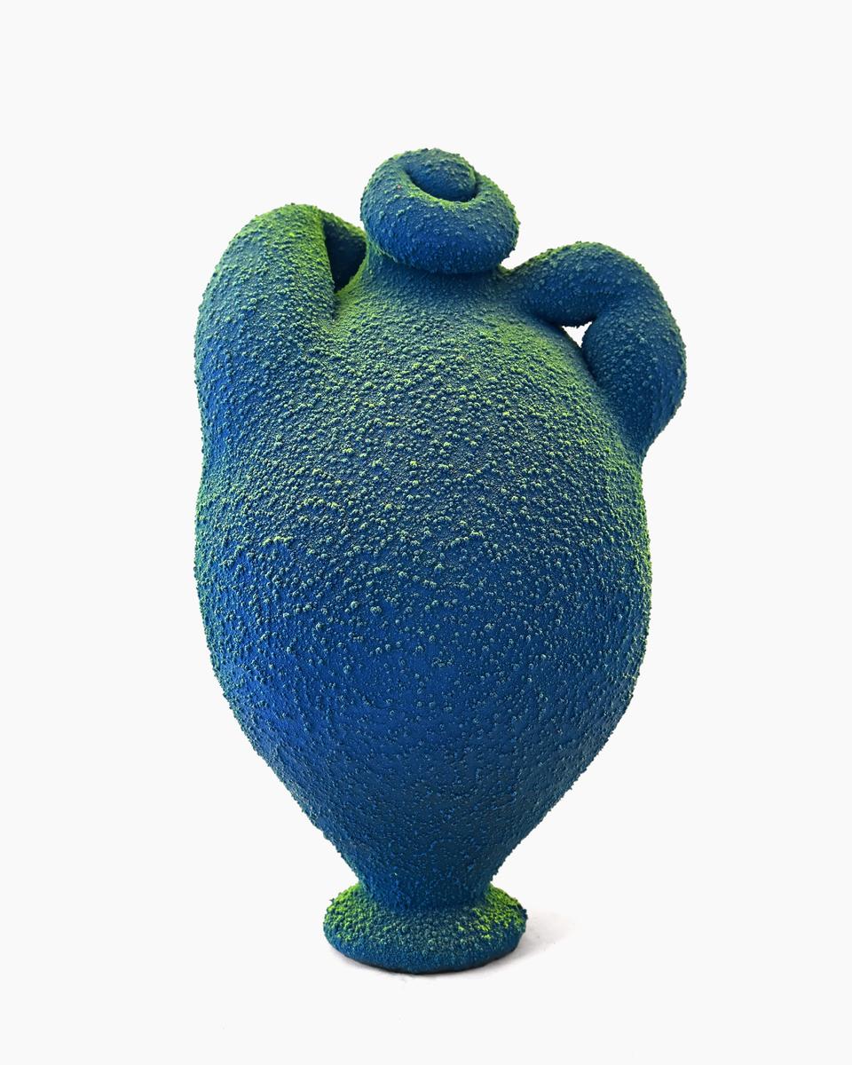 Blue & Green Anthropophora, 2021