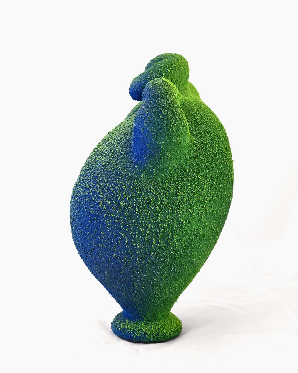 Blue & Green Anthropophora, 2021, image 3