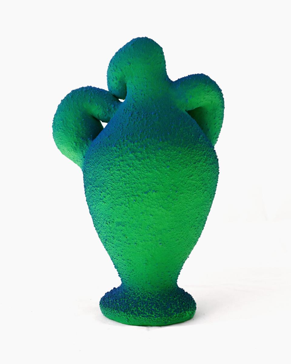 Green & Blue Amphora, 2023, image 3
