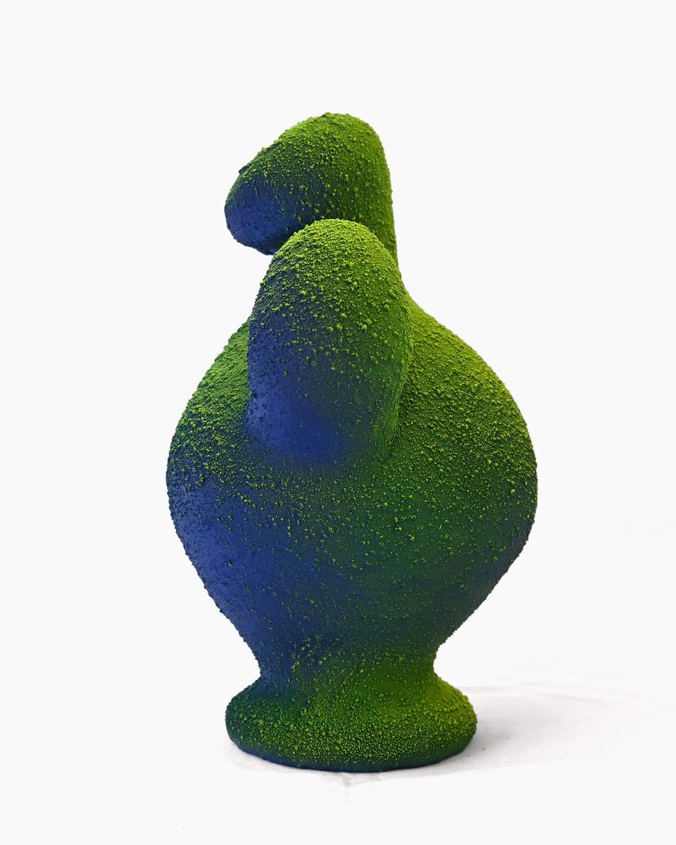 Blue & Green Teapot, 2023, image 2