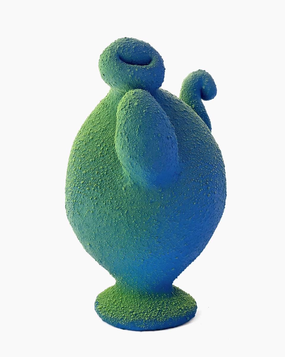 Blue & Green Teapot 2, 2023, image 2