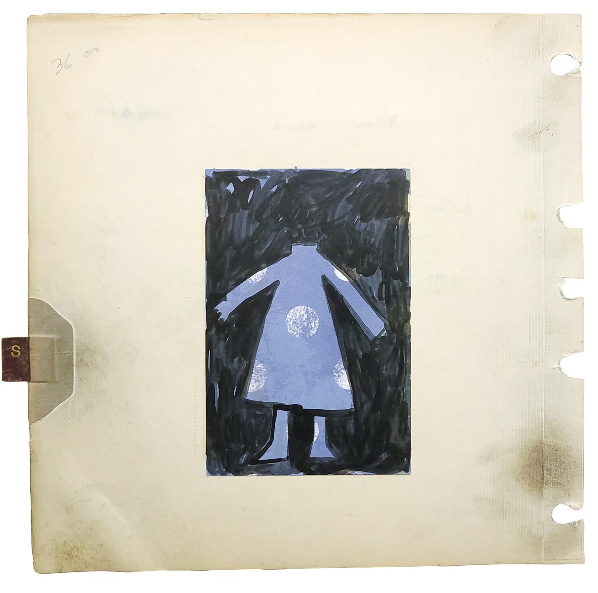 Lonely Blue Dress, 2022