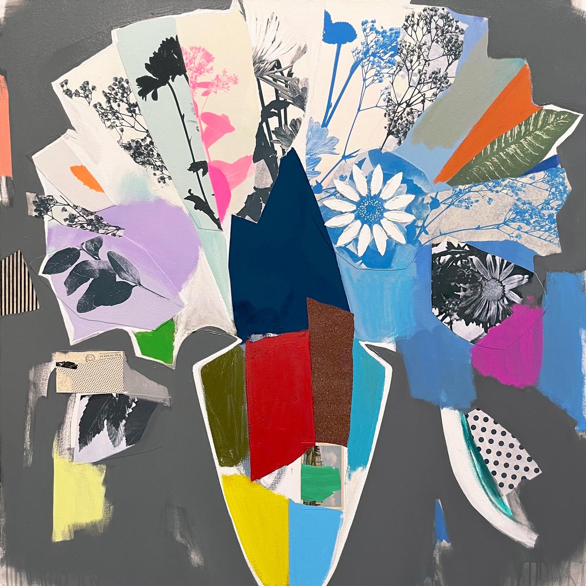 Bouquet (Colour Block + Postcards) II, 2023