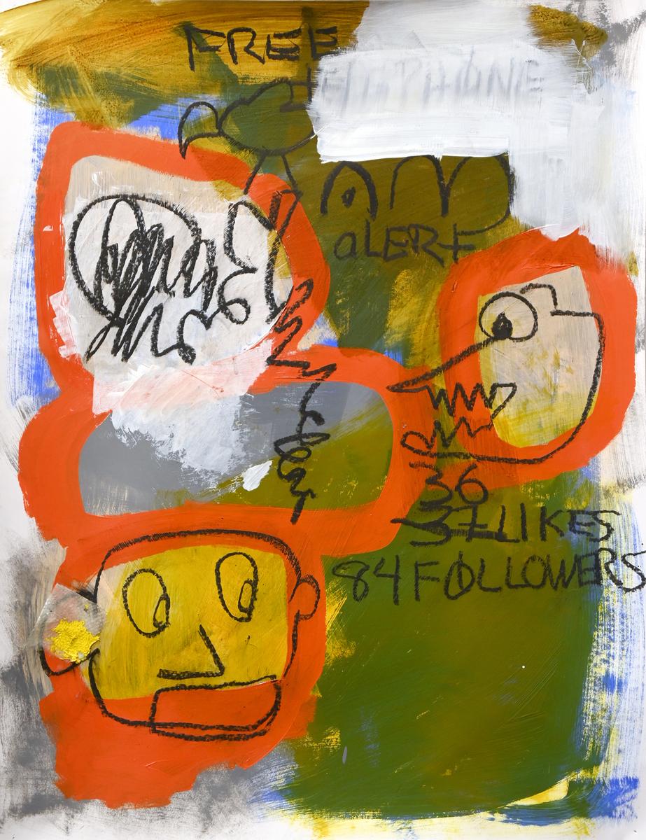 Untitled (36 Likes 84 Followers), 2020