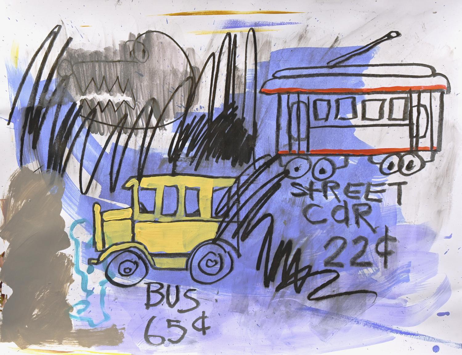 Untitled (Street Car), 2020