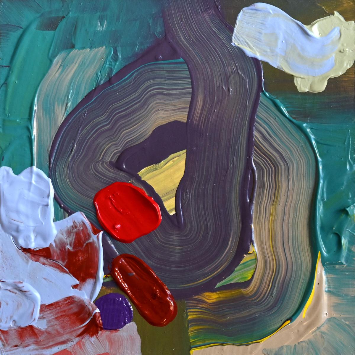Pollock loved Krasner's ruby aura (Atmospheric Colour Study), 2024