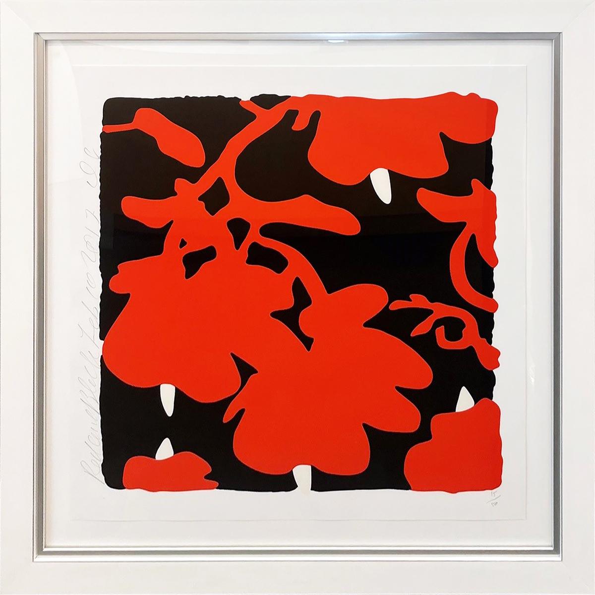 LANTERN FLOWERS RED + BLACK, FEB 10, 2017, ED. 15/50, 2017, image 2