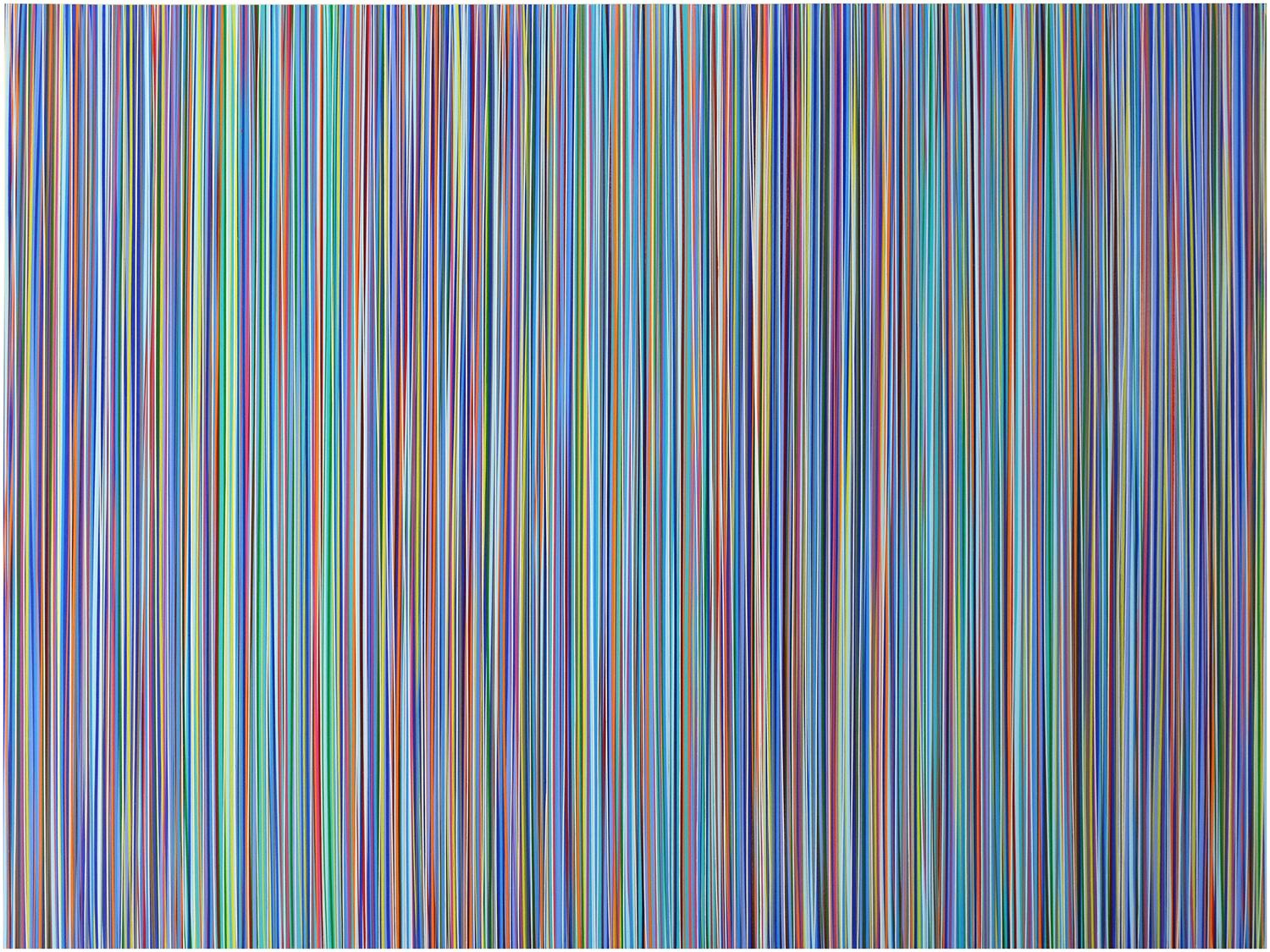 3 TEAL BARS (SUN BURST), 2024