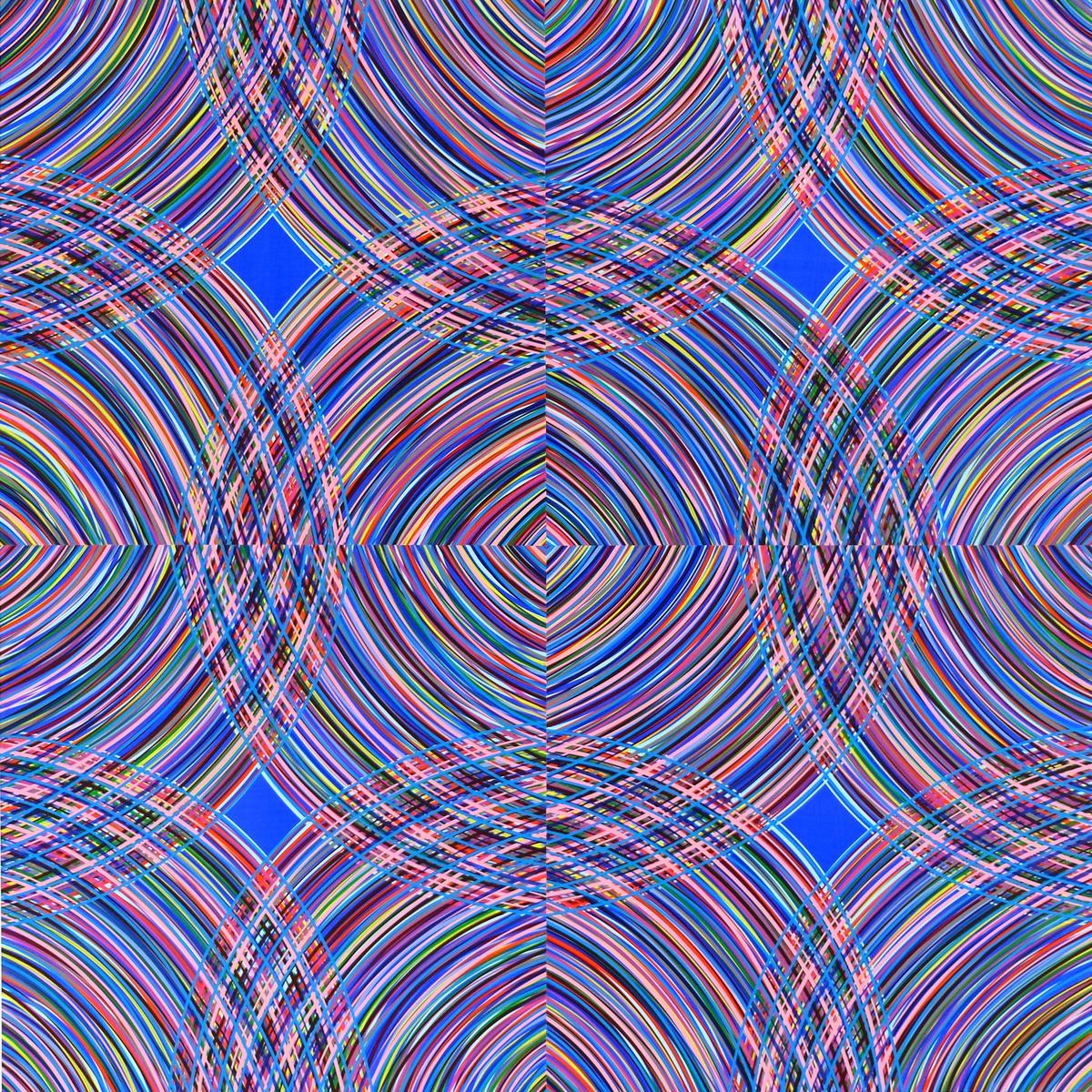 CLOSED ROND (Ultra Blu), 2024