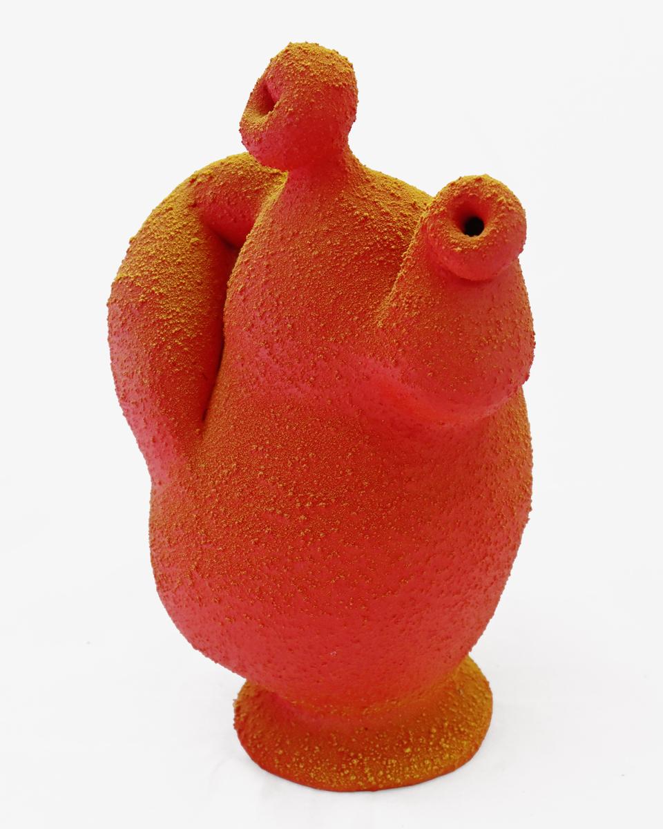 Red & Yellow Teapot #2, 2023, image 3