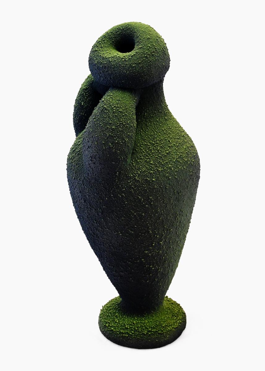 Black & Green Amphora, 2024, image 2