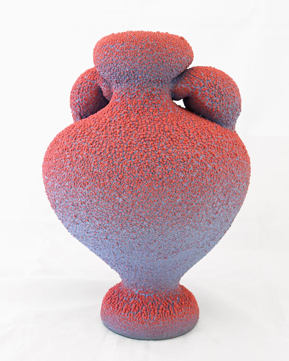 Light Blue & Light Red Amphora, 2024, image 4