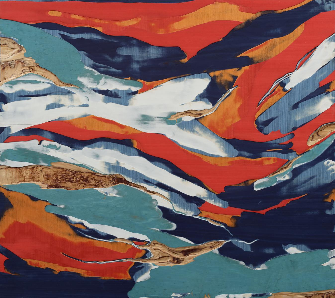 River's Way VII (Riopelle), 2025
