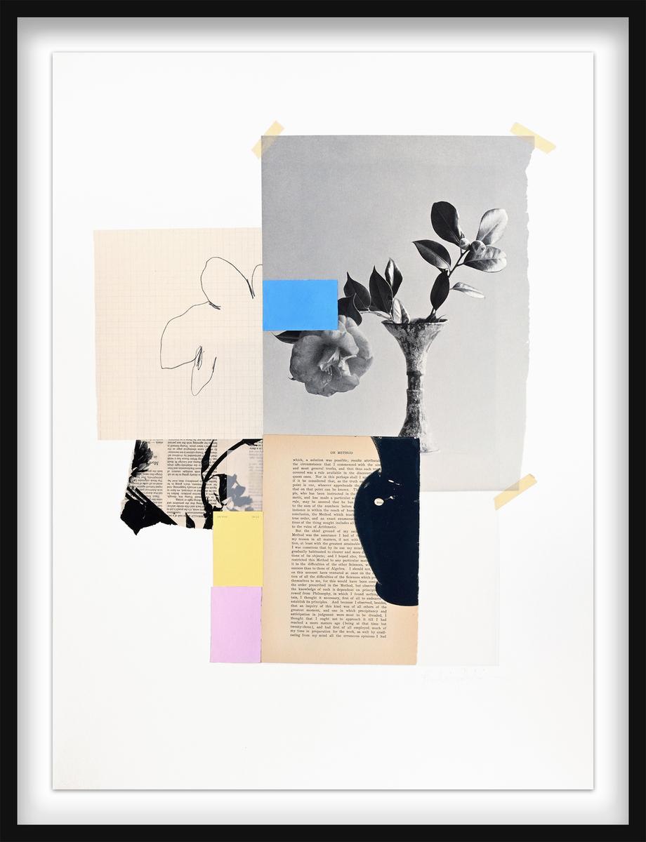 Deconstructed Bouquet (blue + yellow + pink), 2026, image 2