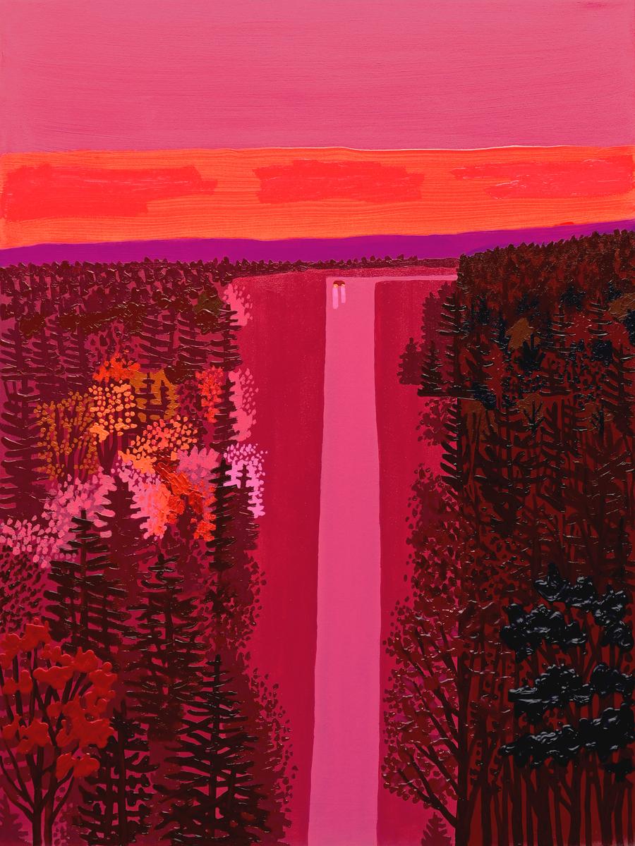 Driving down a corduroy road, weeds standing shoulder-high, 2026