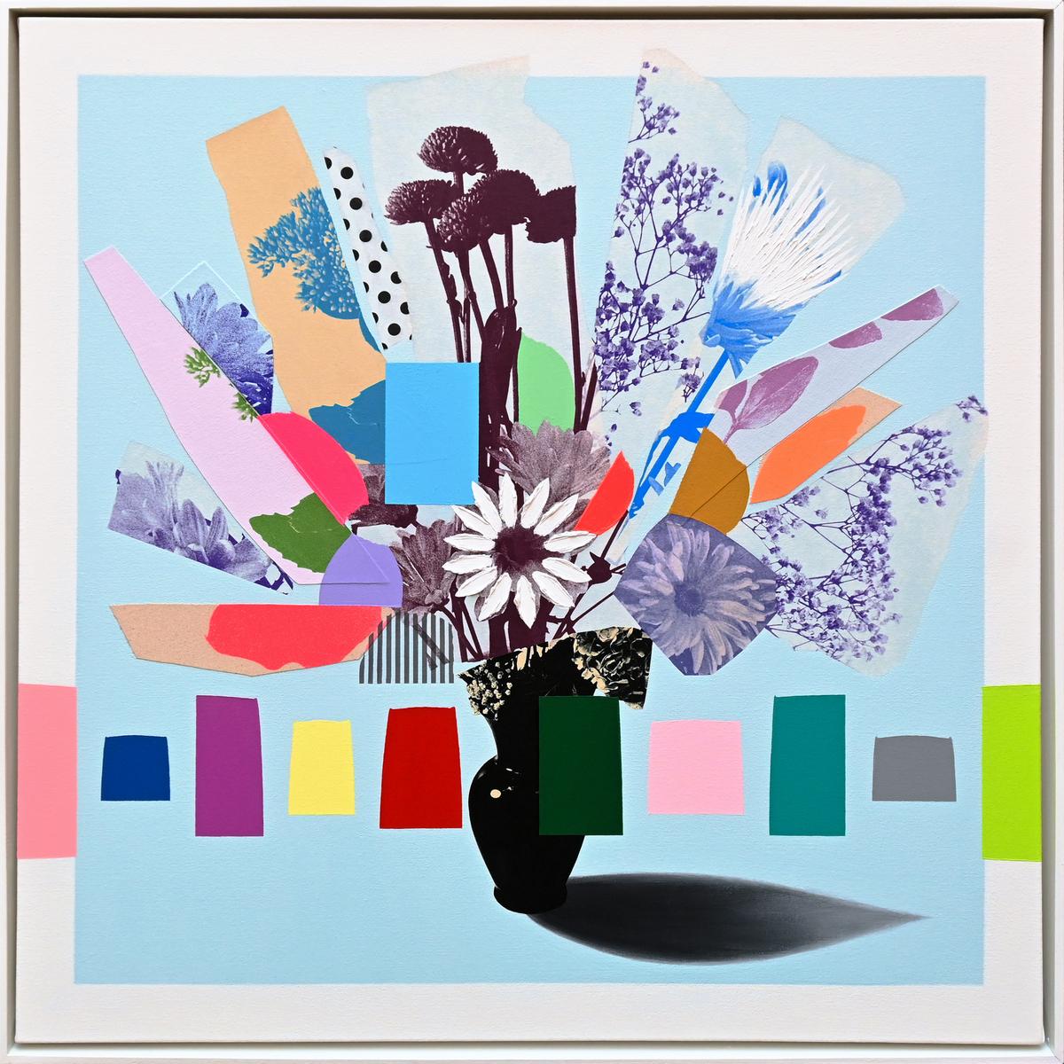 Vintage Bouquet (Black Vase), 2026