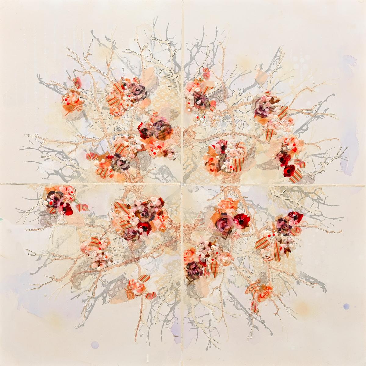 LATE SUMMER FLOWER CLOCK, 2022